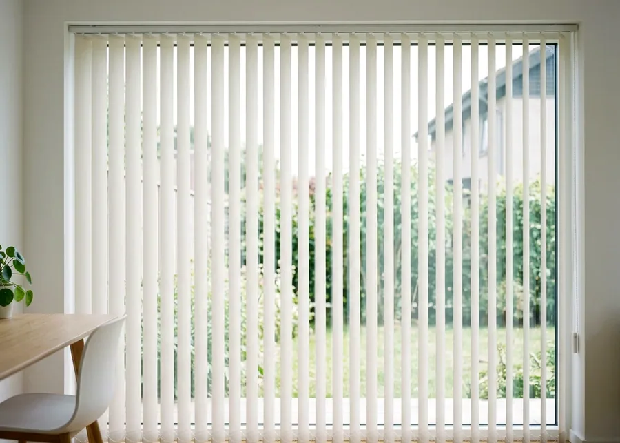 Vertical Blinds fitted in an Irene home